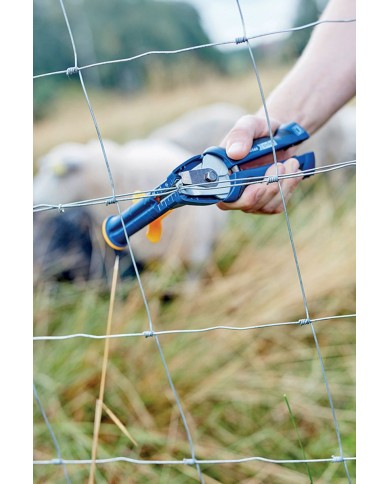 Kliešte RAPID FP216, viazacie na spony, sponkovacie, na pletivo a plot so zásobníkom, na viazanie pletiva, na drôt, spony 2-8 mm