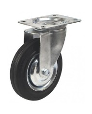 Koliesko RENOST 521 XD-V100C z, čierne, otočné