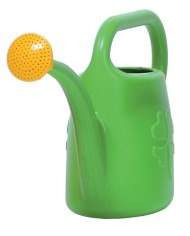 Konva s ružicou KONI, 2 lit., na polievanie, plastová, zelená