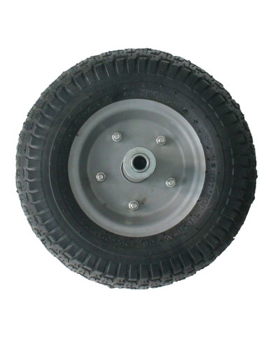 Koleso na rozmetadlo sypkých materiálov Goodfarm 411, oska 16 mm, kovové ložisko, náhradné