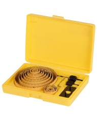 Sada vyrezávačov Strend Pro CHS 6016, Bi-metal, korunky, 16 dielna, 19-127 mm, professional