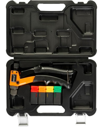 Kliešte Strend Pro BT-603, 200 mm, nitovacie, pre maticové nity, v kufri