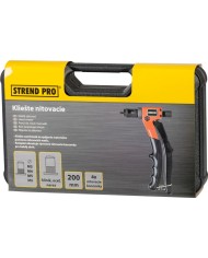 Kliešte Strend Pro BT-603, 200 mm, nitovacie, pre maticové nity, v kufri