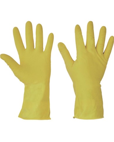 Rukavice STARLING 07/S, pre domácnosť, latex
