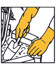 Rukavice STARLING 07/S, pre domácnosť, latex