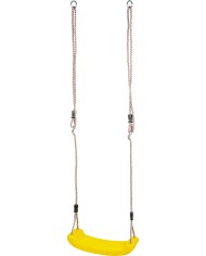 Hojdačka LEQ ABELLA, žltá, 43x17x8.5 cm, detská, plastová