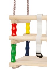 Hojdačka LEQ HANAKO, 30x30 cm, detská, drevená
