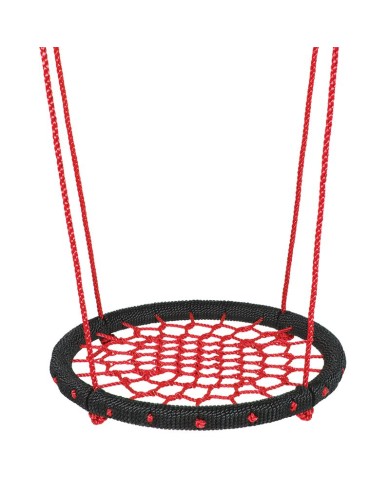 Hojdačka LEQ ARACHNE, detská, záhradná, okrúhla, hojdací kruh, 95 cm, bocianie hniezdo