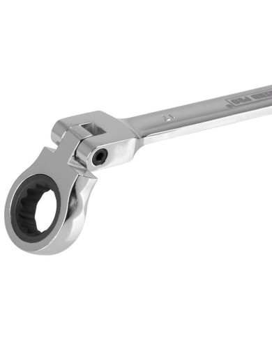 Sada kľúčov Strend Pro CSS819, 7 dielna, očkoploché, račňové s kĺbom, 8-19 mm