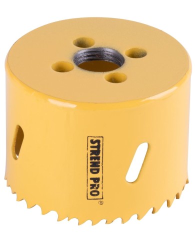 Vyrezávač Strend Pro BHS44, 60 mm, M3 Bi-metal, korunka do kovu, pílový