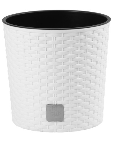 Kvetináč s vložkou RATO Round 200, biely