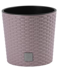 Kvetináč s vložkou RATO Round 200, mocca