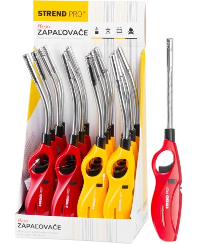 Zapaľovač Strend Pro FLEXI, 2 farby, ohybný