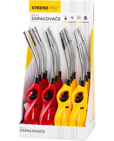 Zapaľovač Strend Pro FLEXI, 2 farby, ohybný
