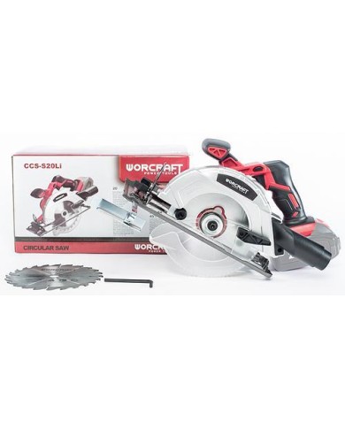 Píla Worcraft CCS-S20Li ShareSYS, 20V Li-Ion, 165 mm, okružná