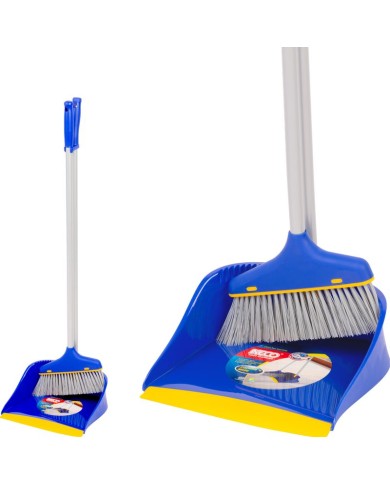 Súprava upratovacia Neco 30-1045-14, metla s lopatkou, násadou 80 cm
