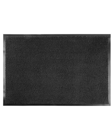 Rohožka MagicHome CPM 304, pred dvere, 60x90 cm, čierna/šedá