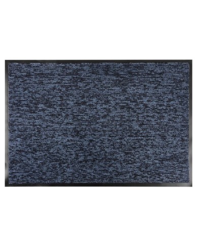 Rohožka MagicHome CPM 305, pred dvere, 60x90 cm, čierna/modrá