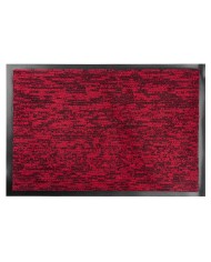 Rohožka MagicHome CPM, pred dvere, 40x60 cm, čierna/červená