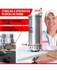 Plnička MagicHome SM206, na klobásy a jaternice, vertikálna, 3 kg, ručná