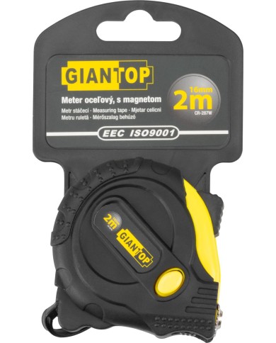 Meter GIANT CR-87 CE, 2 m, 16 mm, zvinovací, magnetic