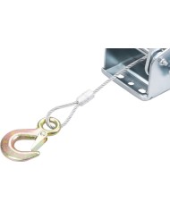 Naviják Strend Pro HW-100-800, račňový, ručný, oceľové lano L-10 m/4.8 mm, max. 800 kg