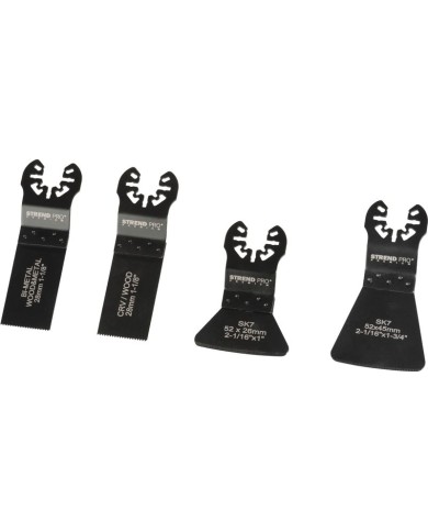 Sada nástrojov Strend Pro TAS-GP117 pílové listy, polkruhy a držiak do multibrúsky, 8-dielna