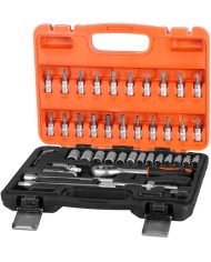 Sada náradia Strend Pro S246, 46 dielna, v kufri, 1/4"