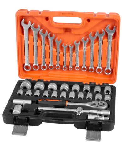 Sada náradia Strend Pro S237, 37 dielna, v kufri, 1/2"