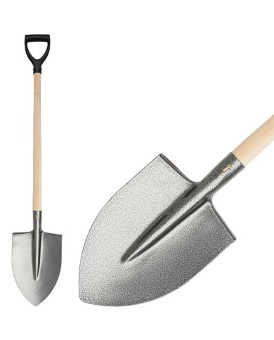 Rýľ S506.WH špicatý, KomaXit, drevená násada D