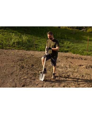 Rýľ S506.WH špicatý, KomaXit, drevená násada D