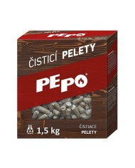 Pelety PE-PO® čistiace 1,5 kg, odstraňovač sadzí do dymovodu, kachlí, komína