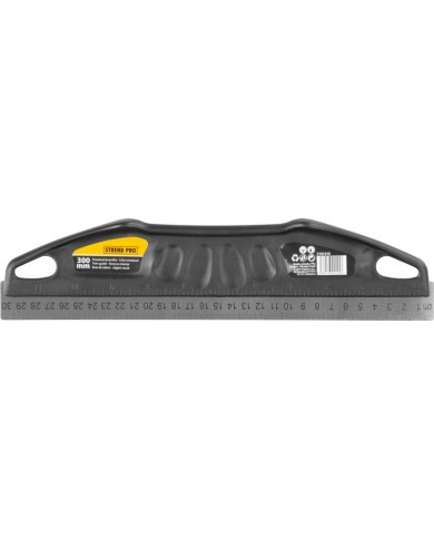 Pravítko Strend Pro TG1040, 300 mm, na tapety, PVC/oceľ