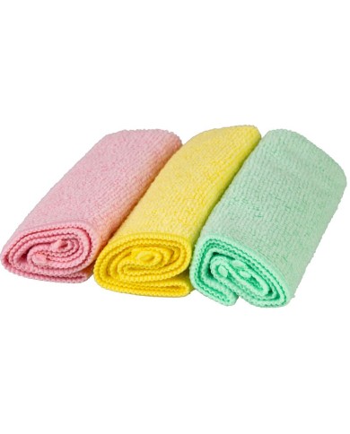 Utierka York Azur 026200, kuchynská, mikrovlákno, 30x30 cm, bal. 2+1