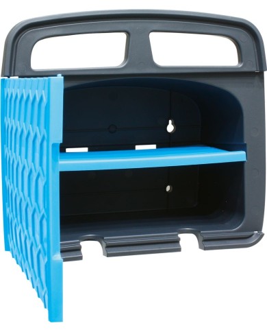Držiak hadice so skrinkou AQUACRAFT® 990272, Deluxe, max. 30 m 1/2", na stenu