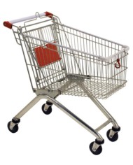 Vozík Racks DC70B nákupný, na kolieskach