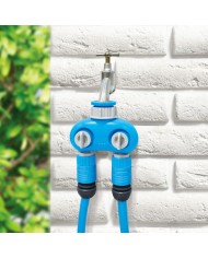 Rozbočovač AQUACRAFT® 550259, Premium, 2-way, Dual, záhradný, na hadicu ( Náhrada 256613 )