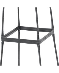 Kvetináč Strend Pro Herrison FP8018, s opornou vežou, 250x250x1050 mm