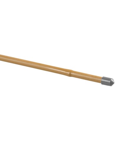 Tyč Garden TY 8/600 mm, oceľ/plast, hnedá, oporná k rastlinám a paradajkám