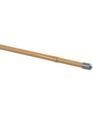 Tyč Garden TY 11/1500 mm, oceľ/plast, hnedá, oporná k rastlinám a paradajkám