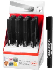 Značkovač Strend Pro Permanent, čierny