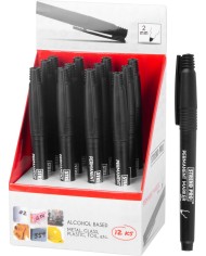 Značkovač Strend Pro Thin, tenký, čierny