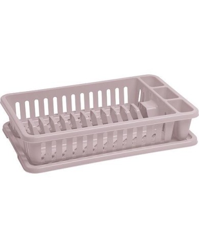 Odkvapkávač Curver® 176008, na kuchynský riad, béžový Lux, 42x26.5x8.8 cm