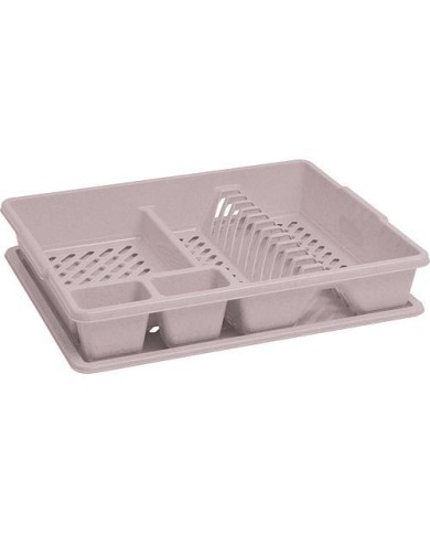 Odkvapkávač Curver® 176040, na kuchynský riad, béžový Lux, 45x38x8 cm