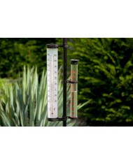 Meteostanica SWS29, 158 cm, záhradný zrážkomer, teplomer, solárna lampa, smer vetra