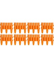 Palisáda GE037, 27x24 cm, PP, terakota, flexi, L-2,16 m, bal. 8 ks