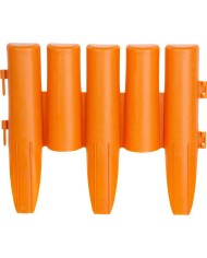 Palisáda GE037, 27x24 cm, PP, terakota, flexi, L-2,16 m, bal. 8 ks