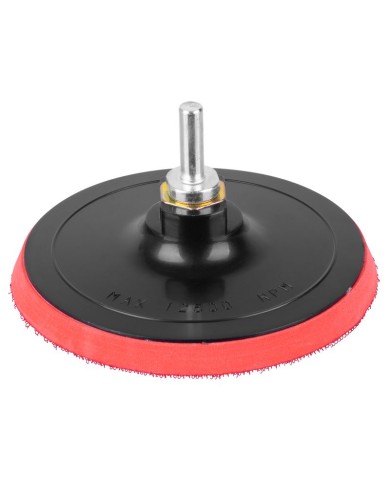 Unášač Strend Pro HK-910S 125 mm, M14, brúsneho papiera, so stopkou 8 mm, suchý zips