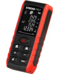 Merač vzdialenosti Strend Pro DIME 40M, laserový, EXTRA funkcia merač uhlov