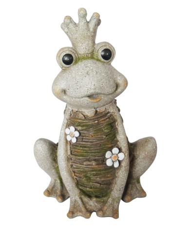 Dekorácia MagicHome Gecco, Kráľovná Žaba, magnesia, 29x23x43 cm